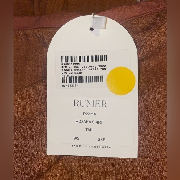 New Rumer Rosanna Skirt 🔥 Small NWT! Selling full price online now!! - Picture 6 of 9